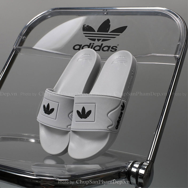 Dép Quai Úp PVC Adidas 3 Lá Basic