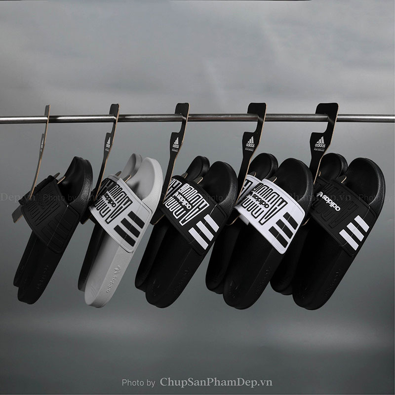 Dép Quai Úp PVC Adidas Cách Điệu Độc Đáo