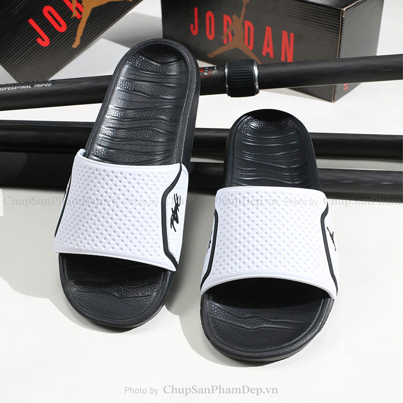 Dép Quai Úp PVC Jordan Air Flight Cá Tính