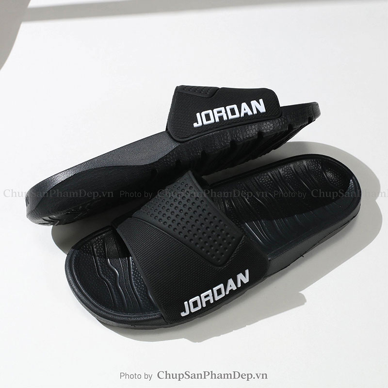 Dép Quai Úp PVC Logo Jordan Màu Trẻ Trung