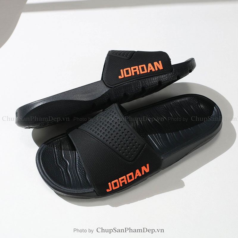 Dép Quai Úp PVC Logo Jordan Màu Trẻ Trung