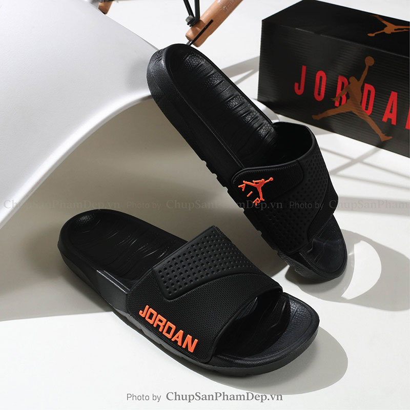 Dép Quai Úp PVC Logo Jordan Màu Trẻ Trung