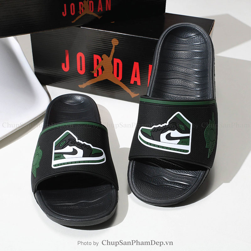 Dép Quai Úp PVC Nike Air Jordan Sành Điệu