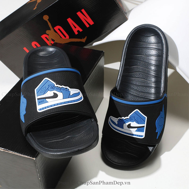 Dép Quai Úp PVC Nike Air Jordan Sành Điệu