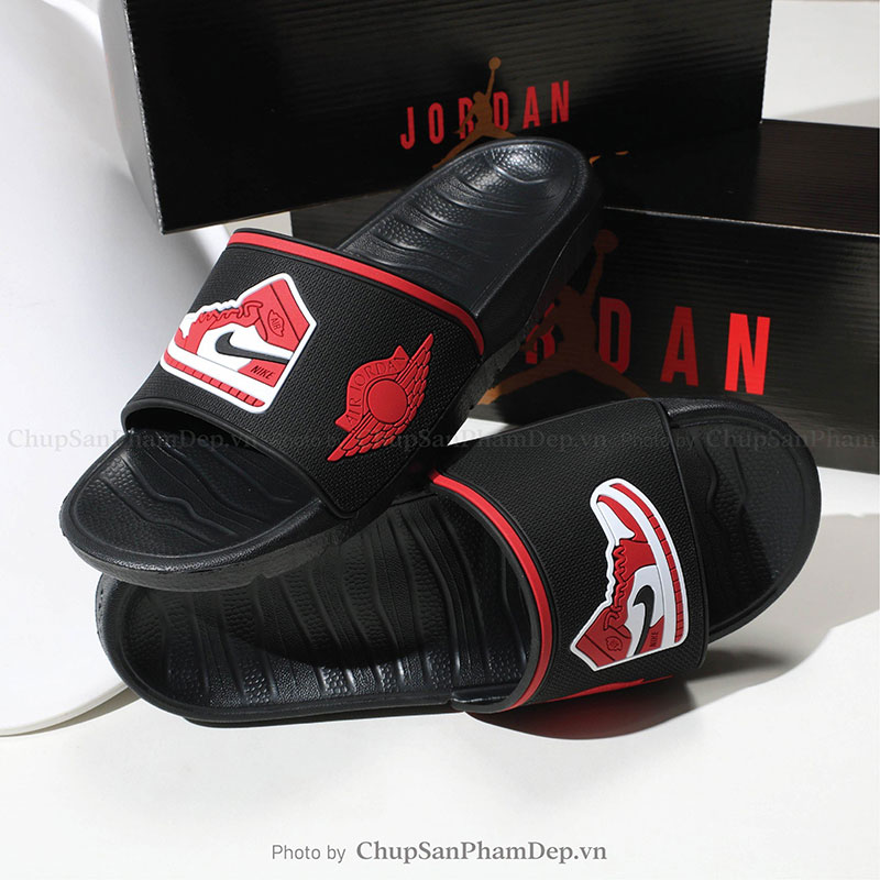 Dép Quai Úp PVC Nike Air Jordan Sành Điệu