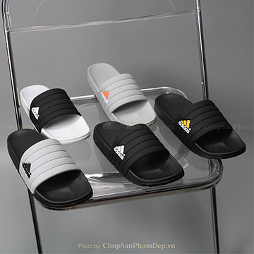 Dép Bản Quai Úp IPI Logo Adidas Màu