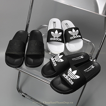 Dép Bản Quai Úp IPI Logo Adidas