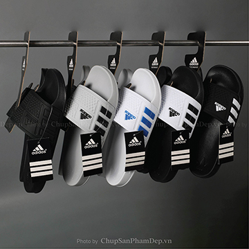 Dép Quai Úp PVC Adidas Mix Sọc